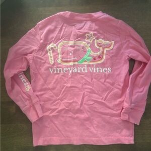 Christmas Vineyard Vine toddler long sleeve shirt